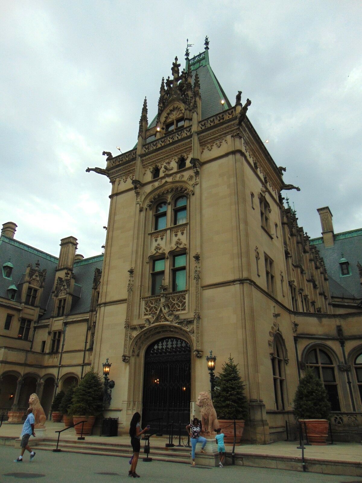 The Biltmore House Main Entrance Photo Color Print